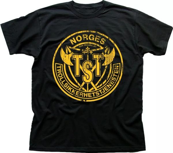 NORGES TROLL SECURITY SERVICE TROLLSIKKERHETSTJENESTEN cotton t-shirt 9606, White;black
NORGES TROLL SECURITY SERVICE TROLLSIKKERHETSTJENESTEN cotton t-shirt 9606, White;black