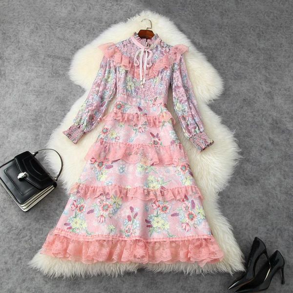 casual dresses princess dress woman autumn winter 2021 stand collar lantern sleeves lace ruffles slim a-line print elegant midi s-xl, Black;gray
casual dresses princess dress woman autumn winter 2021 stand collar lantern sleeves lace ruffles slim a-line print elegant midi s-xl, Black;gray