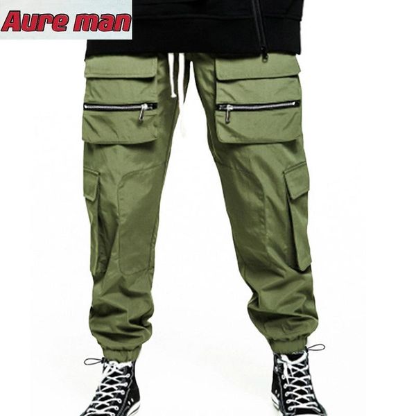 men's pants spring casual loose large size multi-bag cargo pullout closed small-foot trace, Black
men's pants spring casual loose large size multi-bag cargo pullout closed small-foot trace, Black