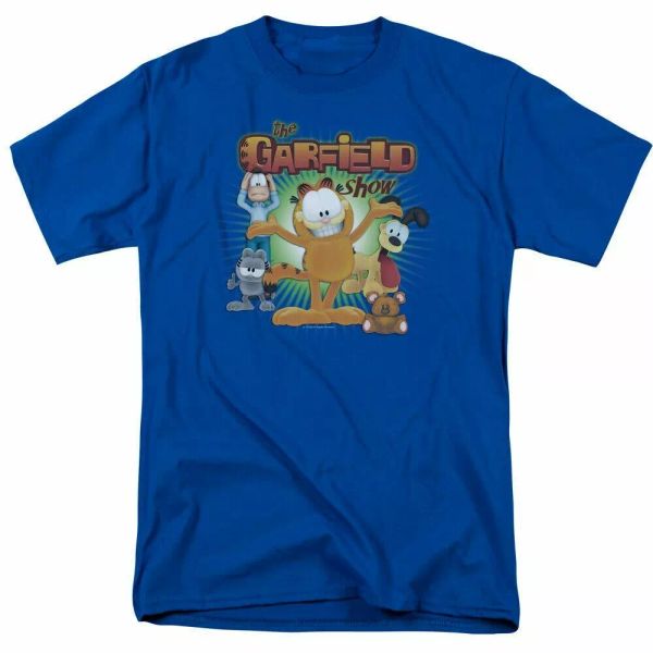 garfield the garfield show t shirt mens licensed jim davis comics tee royal blue, White;black
garfield the garfield show t shirt mens licensed jim davis comics tee royal blue, White;black