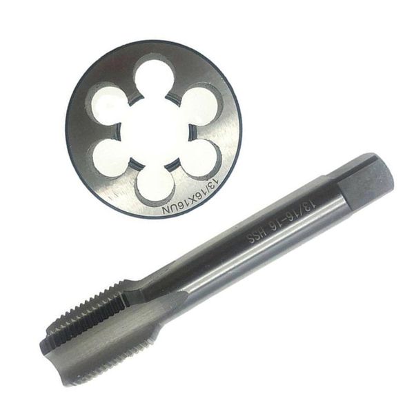 hand tools tap die mould set hss right thread 13/16"-16 tpi for screw extractor repair accessories
hand tools tap die mould set hss right thread 13/16"-16 tpi for screw extractor repair accessories