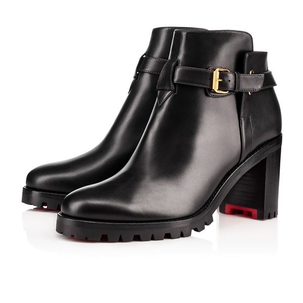 women red fashion bottom boots black genuine leather communa ankle for flat party dress winter luxury designer shoes size 35-42
women red fashion bottom boots black genuine leather communa ankle for flat party dress winter luxury designer shoes size 35-42