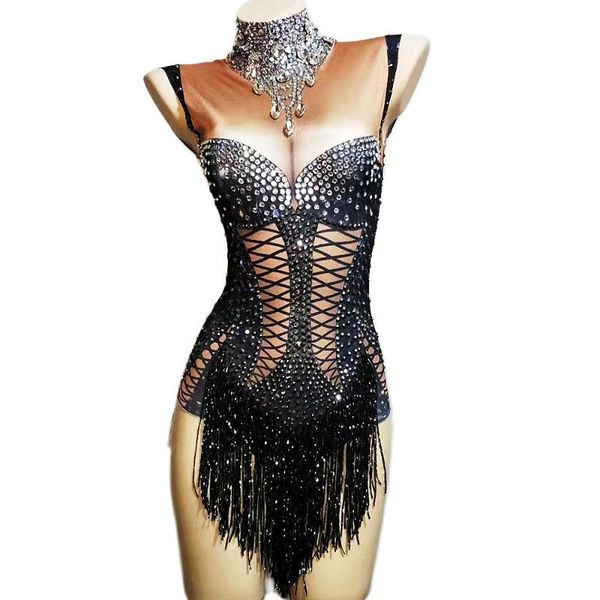 stage wear rhinestones striped printing fringes bodysuit shiny costume for women backless sleeveless bodycon party evening nightclub outfit, Black;red
stage wear rhinestones striped printing fringes bodysuit shiny costume for women backless sleeveless bodycon party evening nightclub outfit, Black;red