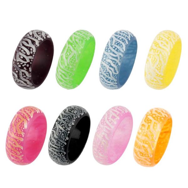 wedding rings colorful luminous fashionable resin ring thermochromic glowing in the dark for women men jewelry, Slivery;golden
wedding rings colorful luminous fashionable resin ring thermochromic glowing in the dark for women men jewelry, Slivery;golden