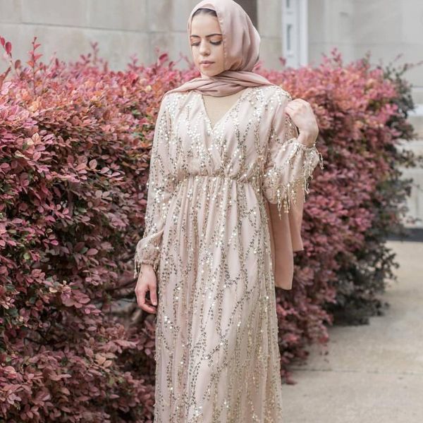 ethnic clothing 2021 muslim double dress with sequins and tassels dubai robes abayas for women turkish dresses, Red
ethnic clothing 2021 muslim double dress with sequins and tassels dubai robes abayas for women turkish dresses, Red