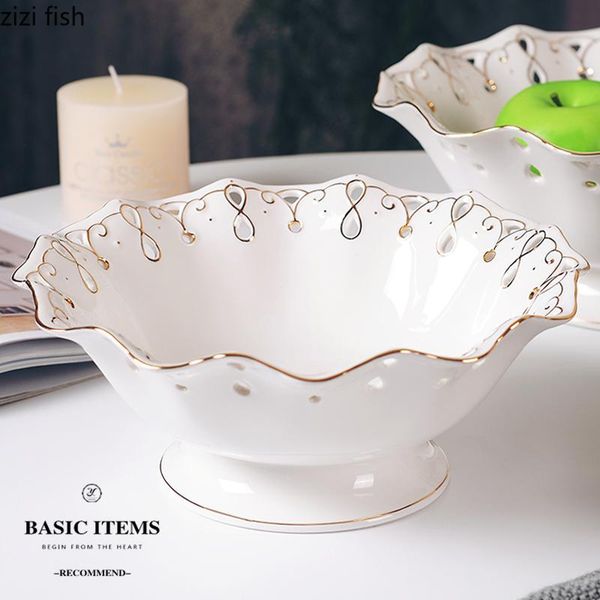 dishes & plates creative hollow trace gold fruit plate ceramic salad bowl tableware decoration candy snack storage tray living room home dec
dishes & plates creative hollow trace gold fruit plate ceramic salad bowl tableware decoration candy snack storage tray living room home dec