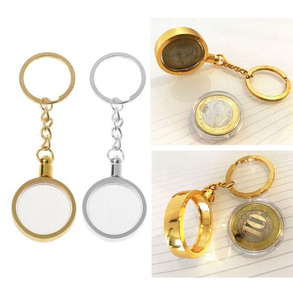 keychains 27mm/1.06" holder keyring medallion or chip collection souvenir coin pendant keychain fashion jewelry c1fc, Silver
keychains 27mm/1.06" holder keyring medallion or chip collection souvenir coin pendant keychain fashion jewelry c1fc, Silver