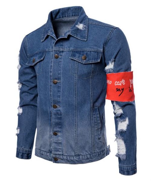 men's jackets spring denim jacket men slim fit hole jeans europe and america vintage fashion male cowboy streetwear jean clothing, Black;brown
men's jackets spring denim jacket men slim fit hole jeans europe and america vintage fashion male cowboy streetwear jean clothing, Black;brown