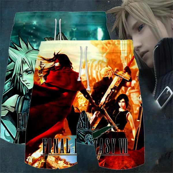 fashion design popula 3d print men's shortsfinal fantasy vii casual child beach shorts cartoon summer trendy oversized, White;black
fashion design popula 3d print men's shortsfinal fantasy vii casual child beach shorts cartoon summer trendy oversized, White;black