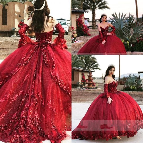 burgundy organza sweet 16 quinceanera dresses sequined applique beaded lace-up sweetheart prom dress mexican girl birthday gown, Blue;red
burgundy organza sweet 16 quinceanera dresses sequined applique beaded lace-up sweetheart prom dress mexican girl birthday gown, Blue;red