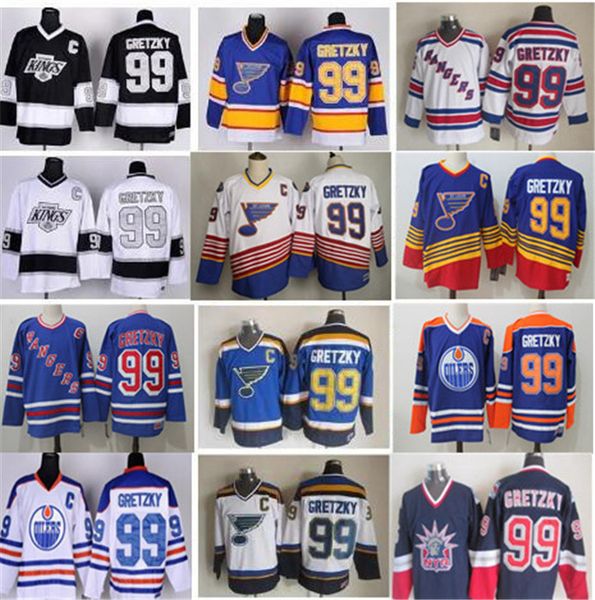 vintage ccm ice hockey 99 wayne gretzky jersey mens new york rangers blues la los angeles kings edmonton oilers blue white, Black;red
vintage ccm ice hockey 99 wayne gretzky jersey mens new york rangers blues la los angeles kings edmonton oilers blue white, Black;red