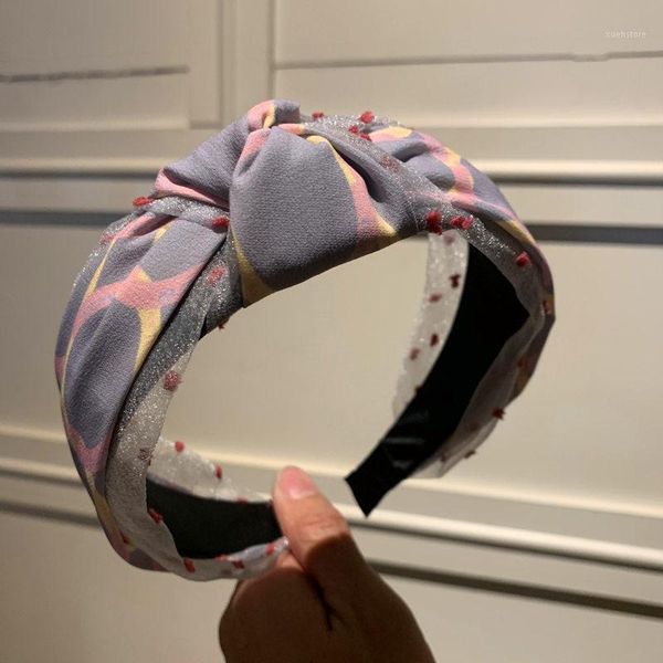 risyh headdress fashion wide-edge knotted hairpin simple dot mesh gauze headband pressure hair accessories1
risyh headdress fashion wide-edge knotted hairpin simple dot mesh gauze headband pressure hair accessories1