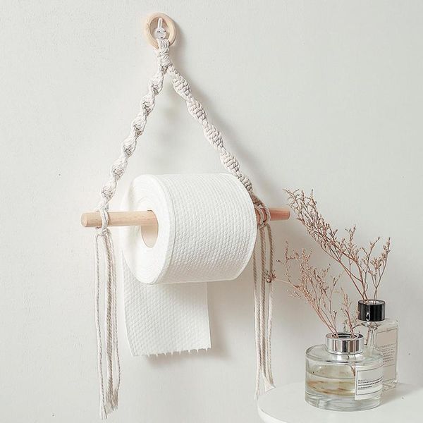 hooks & rails nordic style wooden paper towel storage rack rope hanging shelf bedroom decor
hooks & rails nordic style wooden paper towel storage rack rope hanging shelf bedroom decor