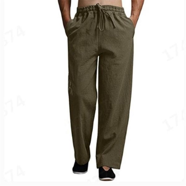 men's pants men casual fashion loose long fit straight-legs stretchy waist for solid blue beige trousers, Black
men's pants men casual fashion loose long fit straight-legs stretchy waist for solid blue beige trousers, Black