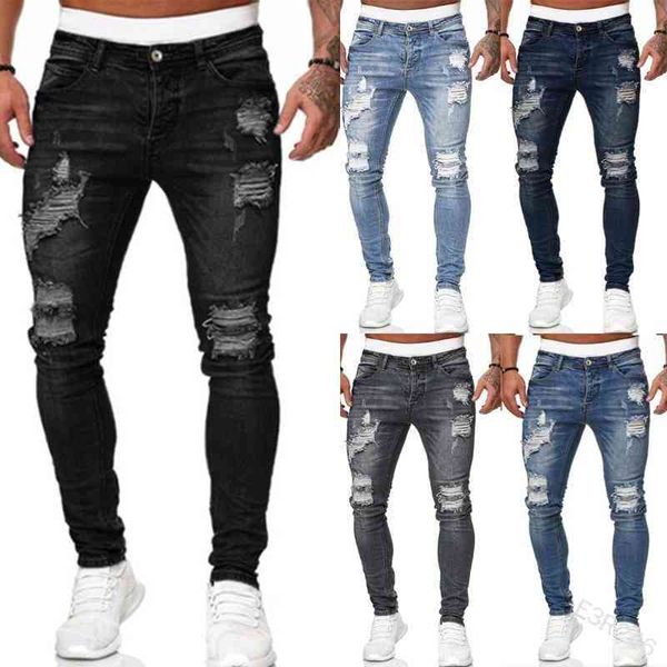 denim men's pants hole trend black slim fit leggings, Blue
denim men's pants hole trend black slim fit leggings, Blue