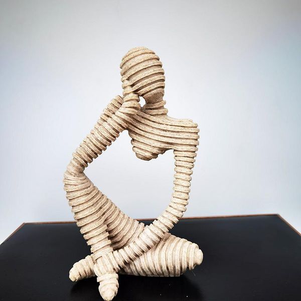 home decoration accessories for living room sandstone thinker abstract figure resin craft statue solid decor decorative objects & figurines
home decoration accessories for living room sandstone thinker abstract figure resin craft statue solid decor decorative objects & figurines