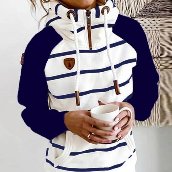 winter women hooded sweatshirt 2021 stripe pocket zipper hoodies female thick long sleeve harajuku outwear women's & sweatshirts, Black
winter women hooded sweatshirt 2021 stripe pocket zipper hoodies female thick long sleeve harajuku outwear women's & sweatshirts, Black