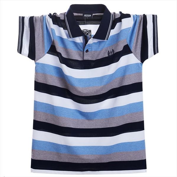 long sleeved shirt plus size men polos striped stand collar cotton shirts casual lapel embroidered tees 5xl, White;black
long sleeved shirt plus size men polos striped stand collar cotton shirts casual lapel embroidered tees 5xl, White;black