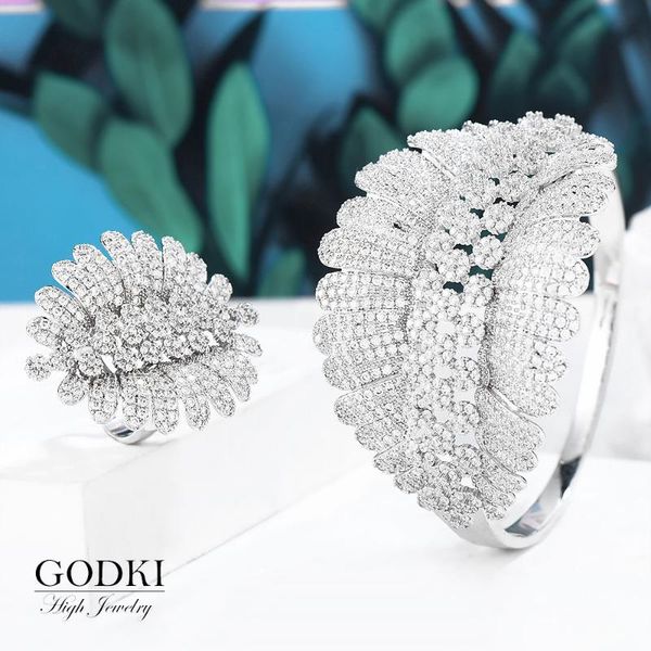 earrings & necklace godki luxury trendy fashion flower leaf geometry cubic zirconia wedding bracelet for women bangle ring set high jewelry, Silver
earrings & necklace godki luxury trendy fashion flower leaf geometry cubic zirconia wedding bracelet for women bangle ring set high jewelry, Silver