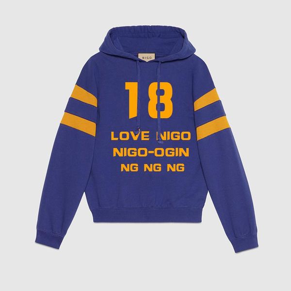 men's hoodies & sweatshirts nigo gc sweater sweatshirt coat #nigo11053, Black