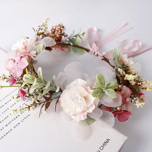 bohemian rustic flower crown floral hairband head wreath children girls hawaiian garland beach travel hair accessories for kids, Slivery;white
bohemian rustic flower crown floral hairband head wreath children girls hawaiian garland beach travel hair accessories for kids, Slivery;white