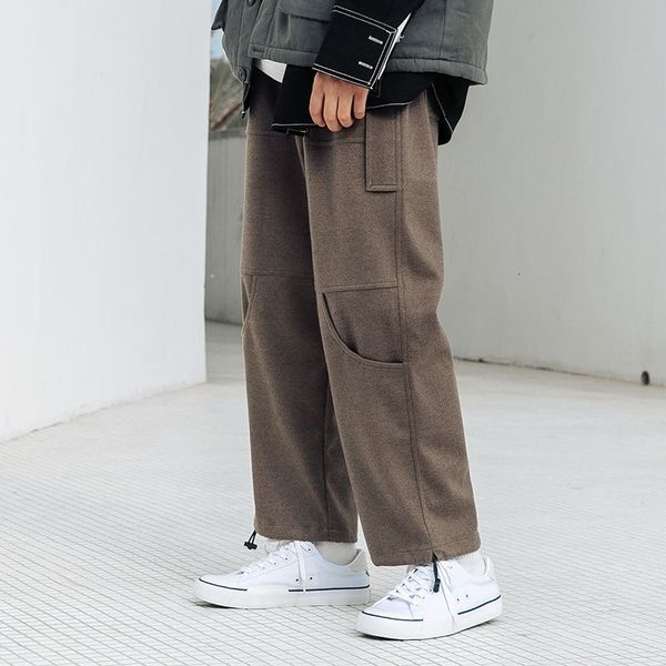 men's pants autumn winter wide-leg fashion retro casual cargo men streetwear korean loose straight mens trousers wc2s, Black
men's pants autumn winter wide-leg fashion retro casual cargo men streetwear korean loose straight mens trousers wc2s, Black