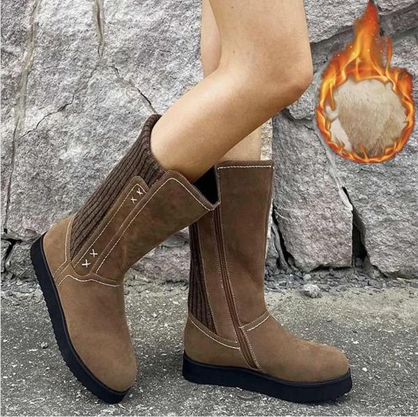 boots women 2021 winter snow outdoor waterproof anti-slip warm fur plush thicken anti-collision flats botas mujer, Black
boots women 2021 winter snow outdoor waterproof anti-slip warm fur plush thicken anti-collision flats botas mujer, Black