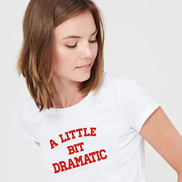 a women little bit dramatic shirt harajiku womens t fashion tumblr grunge white summer short sleeve funny slogan
a women little bit dramatic shirt harajiku womens t fashion tumblr grunge white summer short sleeve funny slogan