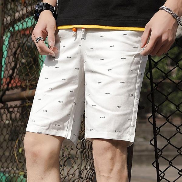 men's shorts casual fashion men cotton man summmer loose sports summer beach short pants trend, White;black
men's shorts casual fashion men cotton man summmer loose sports summer beach short pants trend, White;black