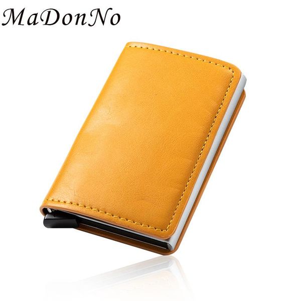 card holders anti rfid slide holder men aluminium metal box cardholder case slim smart passes wallet small credicard, Brown;gray
card holders anti rfid slide holder men aluminium metal box cardholder case slim smart passes wallet small credicard, Brown;gray