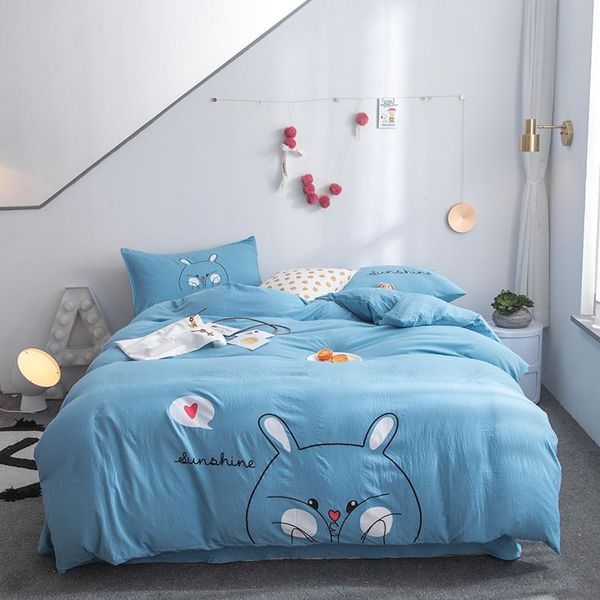 bedding sets home textile cartoon kid child teen linen duvet cover cute pillowcases blue bed sheet king 4pcs bedclothes
bedding sets home textile cartoon kid child teen linen duvet cover cute pillowcases blue bed sheet king 4pcs bedclothes