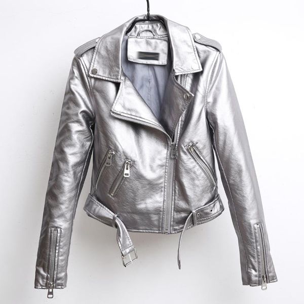 women's leather & faux short jacket korean autumn pu coat motorcycle women slim 178101 kj3034, Black
women's leather & faux short jacket korean autumn pu coat motorcycle women slim 178101 kj3034, Black