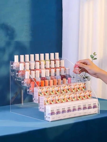 hooks & rails 1 to 7 tier acrylic nail polish rack sun glasses display stand cosmetic essential oil showing shelf manicure storage
hooks & rails 1 to 7 tier acrylic nail polish rack sun glasses display stand cosmetic essential oil showing shelf manicure storage