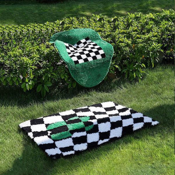 carpets checkboard thicken bath carpet mat bathroom water absorption plush floor mats entrance doormat non-slip toilet rug
carpets checkboard thicken bath carpet mat bathroom water absorption plush floor mats entrance doormat non-slip toilet rug