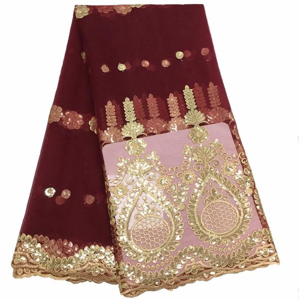 ribbon selling burgundy nigerian sequins lace fabrics african embroidery tulle french materials for women wedding dress, Pink;blue
ribbon selling burgundy nigerian sequins lace fabrics african embroidery tulle french materials for women wedding dress, Pink;blue