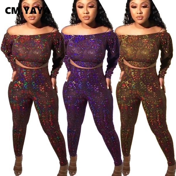 active sequins womens set off shoulder crop + legging pants suit club trasuit two piece set fitness outfitby air, White
active sequins womens set off shoulder crop + legging pants suit club trasuit two piece set fitness outfitby air, White