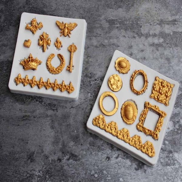 cake tools aouke european lace silicone mold diy fondant chocolate baking utensils