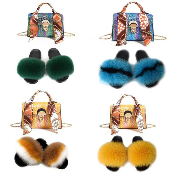 slippers wholesale luxury fluffy fur slides purse set women shoulderbag furry vendor fuzzy plush flip-flops sandals shoes, Black
slippers wholesale luxury fluffy fur slides purse set women shoulderbag furry vendor fuzzy plush flip-flops sandals shoes, Black