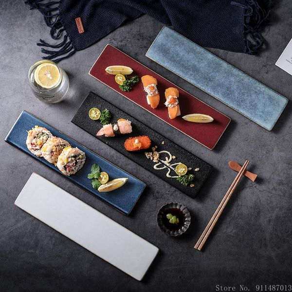 1pc/rectangular sushi ceramic plate afternoon tea outdoor party family restaurant supplies gift dishes & plates
1pc/rectangular sushi ceramic plate afternoon tea outdoor party family restaurant supplies gift dishes & plates