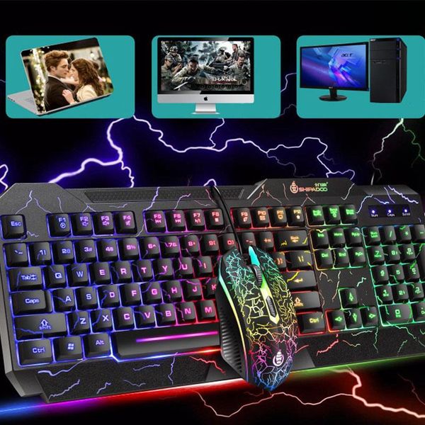 keyboard mouse combos backlit gaming combo mechanical gamer keypad kit usb led rgb wired keyboards and set for pc computer
keyboard mouse combos backlit gaming combo mechanical gamer keypad kit usb led rgb wired keyboards and set for pc computer
