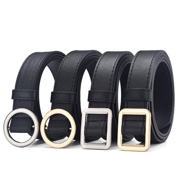 belts fashion round square buckle belt without holes women ladies accessories no, Black;brown
belts fashion round square buckle belt without holes women ladies accessories no, Black;brown