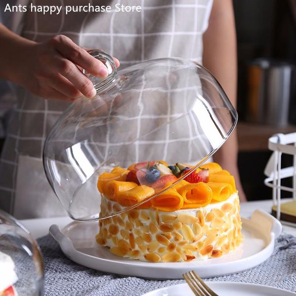 kitchen storage & organization ceramic cake plate glass cover dessert bread fruit tray store try dish display stand with lid
kitchen storage & organization ceramic cake plate glass cover dessert bread fruit tray store try dish display stand with lid
