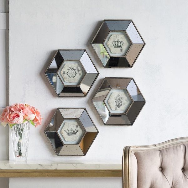 mirrors retro hexagonal crown wall mirror mural decor painting nordic home sofa background accessories espejos decorativos de pared
mirrors retro hexagonal crown wall mirror mural decor painting nordic home sofa background accessories espejos decorativos de pared