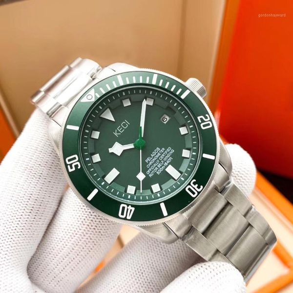 + automatic mechanical watches four colors available men's watch sapphire glass goods men gift wristwatches, Slivery;brown
+ automatic mechanical watches four colors available men's watch sapphire glass goods men gift wristwatches, Slivery;brown