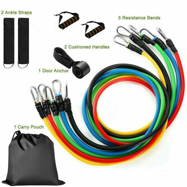 resistance bands set fitness puller yoga training rope strength belt sport home gym workout elastic pull rop
resistance bands set fitness puller yoga training rope strength belt sport home gym workout elastic pull rop