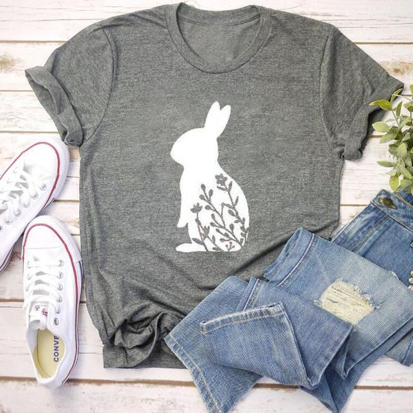 cute rabbit print casual womens short sleeve round neck tee loose easter t shirt harajuku polyester, White
cute rabbit print casual womens short sleeve round neck tee loose easter t shirt harajuku polyester, White