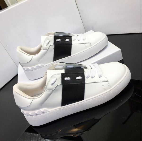 wholesale men women designer sneakers open shoes with 9 colors original box trainers size 35-48 for sale, Black
wholesale men women designer sneakers open shoes with 9 colors original box trainers size 35-48 for sale, Black