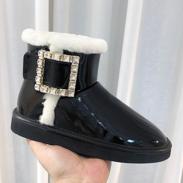 boots snow women flat ladies warm short female arrival botas de mujer bling crystal winter shoes, Black
boots snow women flat ladies warm short female arrival botas de mujer bling crystal winter shoes, Black