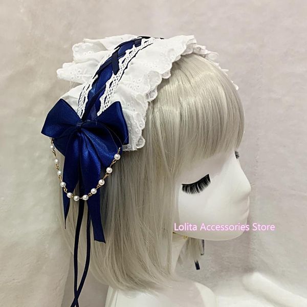party masks maid vintage cosplay hair band accessories japanese style cute bow pearl chain headband hairpin elegant princess headdress
party masks maid vintage cosplay hair band accessories japanese style cute bow pearl chain headband hairpin elegant princess headdress