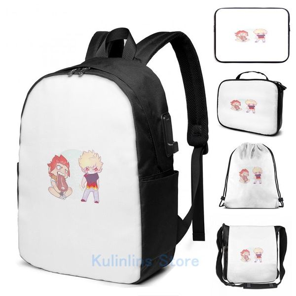 backpack funny graphic print kiribaku usb charge men school bags women bag travel laptop
backpack funny graphic print kiribaku usb charge men school bags women bag travel laptop